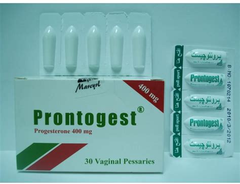 سعر دواء prontogest 400mg 30 vaginal pessaries