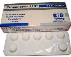 سعر دواء propencivir 125mg 7 f.c. tab.
