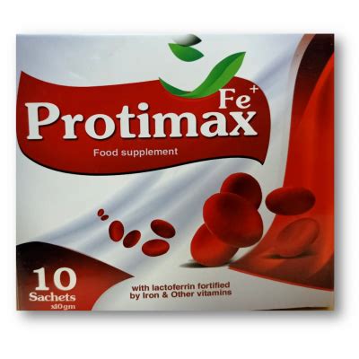 سعر دواء protimax (protein) 3g*10 sachets
