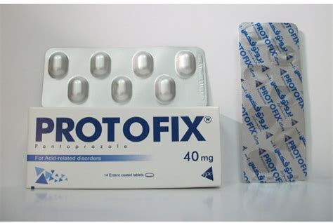 سعر دواء protofix 40 mg 14 f.c. tab.