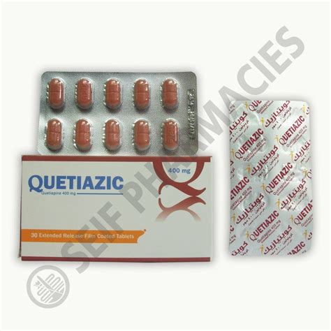 سعر دواء quetiazic xr 400mg 30 tablets