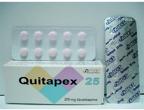 سعر دواء quitapex 25 mg 30 f.c.tab