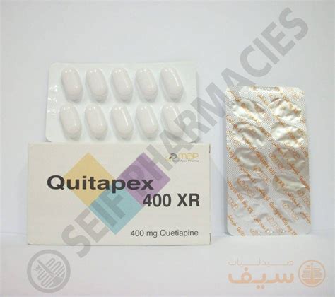 سعر دواء quitapex 400mg xr 30 f.c. tab.