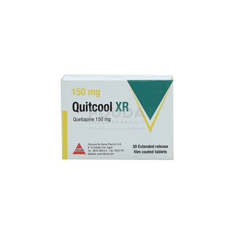 سعر دواء quitcool xr 150mg 10 ext. rel. f.c. tabs.