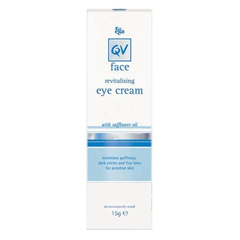 qv face revitalising eye cream 15 gm