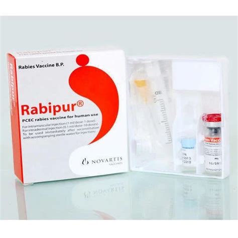 rabipur 2.5i.u./vial (pcec rabies vaccine for human )