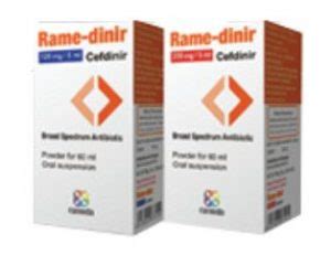 سعر دواء rame-dinir 125mg/5ml susp. 60 ml