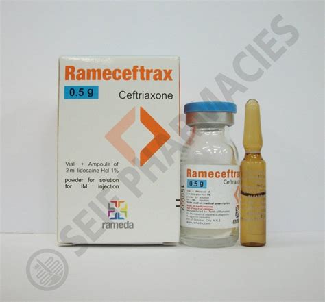 rameceftrax 500 mg vial for i.m. inj.