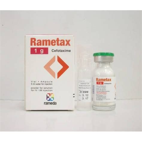 rametax 1 gm i.v./i.m vial