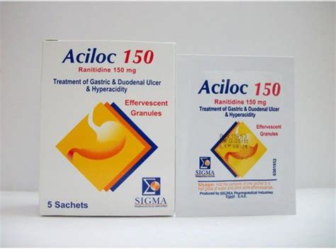 ranitidine 150mg gr. 10 sachets (cancelled)