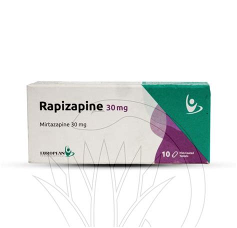 سعر دواء rapizapine 30 mg 10 tab.