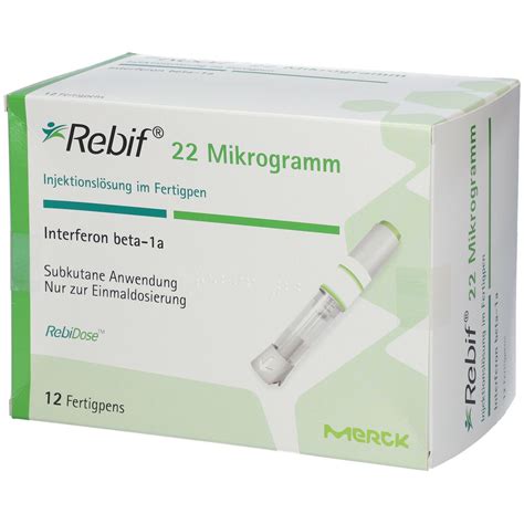 rebif 22mcg/0.5ml 3 pre-filled syringe.