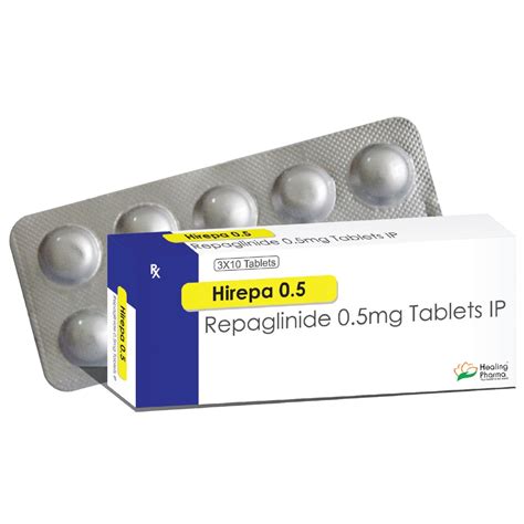 repaglinide 0.5 mg 30 tabs.