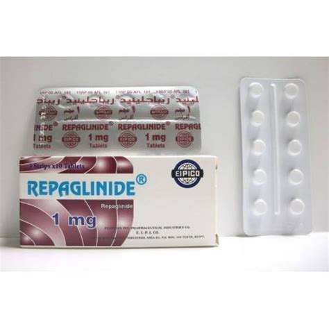 repaglinide 1 mg 30 tab.