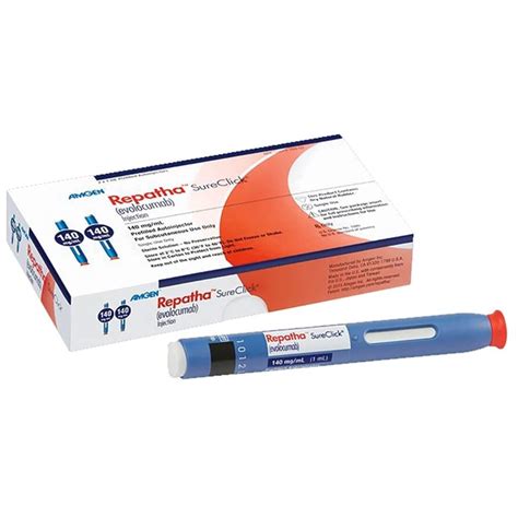 repatha 140mg/ml 2 pre-filled syringe