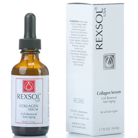 rexsol collagen serum cell renewal anti-aging 50 ml