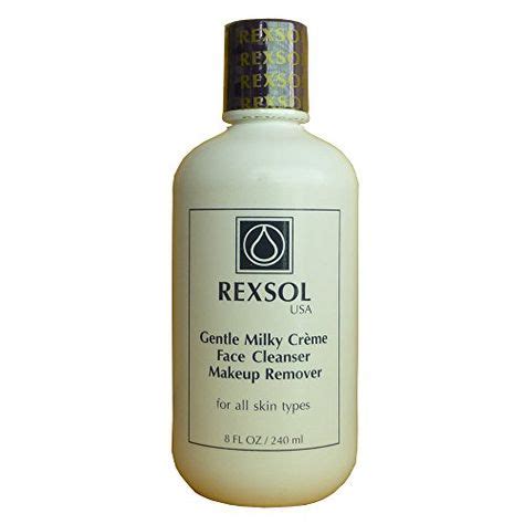 rexsol gentle milky creme face cleanser makeup remover 240 ml