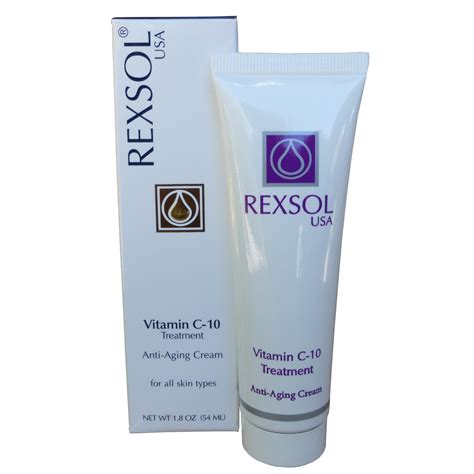 rexsol vitamin c-10 treatment anti-aging cream 54 ml
