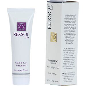 rexsol vitamin c-5 treatment anti-aging cream 54 ml