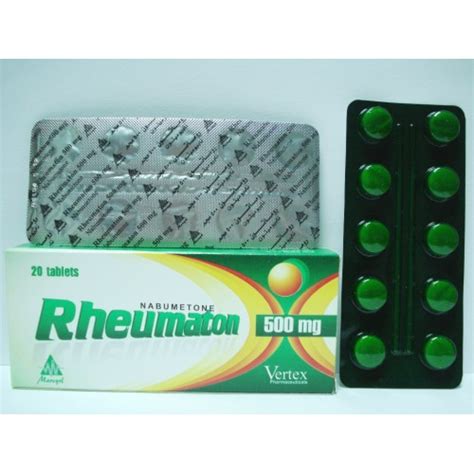 سعر دواء rheumaton 500mg 10 f.c.tab.