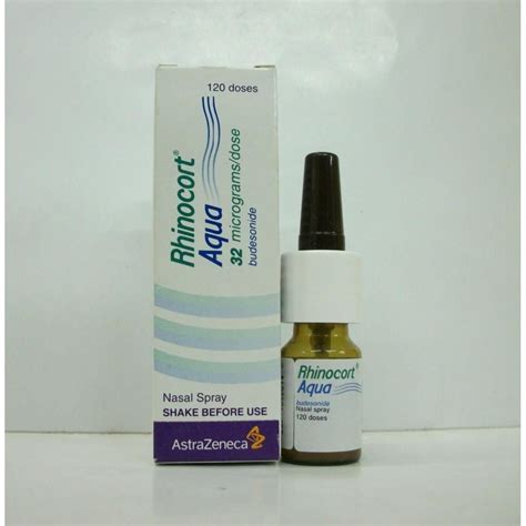 سعر دواء rhinocort aqua 32mcg/dose nasal spray 120 doses