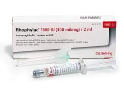 سعر دواء rhophylac 300mcg/2ml prefilled syringe