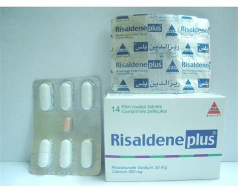 سعر دواء risaldene plus (12+2) f.c.tab.
