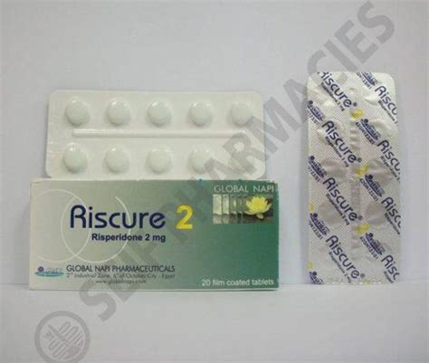 سعر دواء riscure 2 mg 20 f.c. tab.