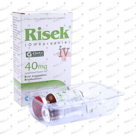 risek 40mg 1/vial