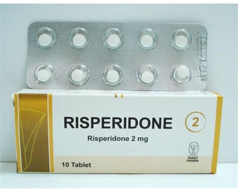 risperidone 2 mg 10tab