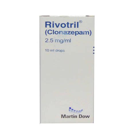 سعر دواء rivotril 2.5mg drops 10ml