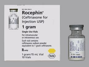 سعر دواء rocephin 1 gm i.m.vial (n/a)