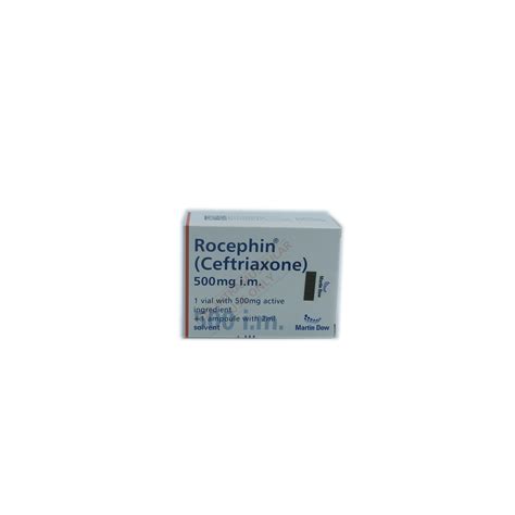 rocephin 500 mg i.v.vial(n/a)