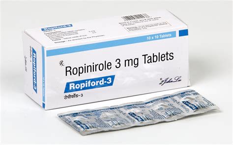 ropinirole 0.5mg 10 tab