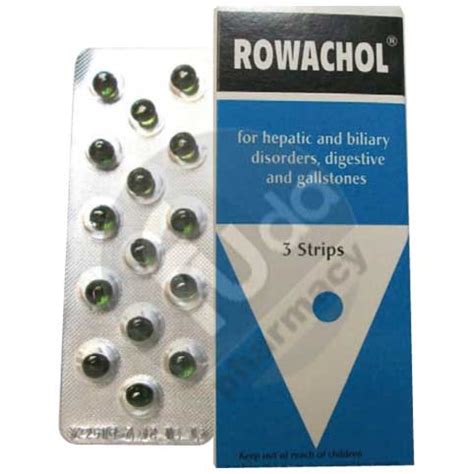 سعر دواء rowachol 45 capsules