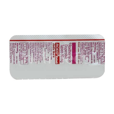 سعر دواء roxid 100mg 10 tab.