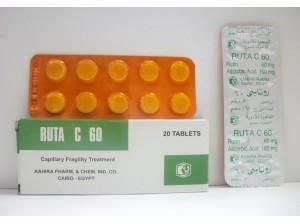 سعر دواء روتا-سي 60مجم 20 قرص