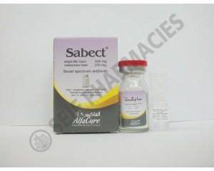 سعر دواء sabect 750 mg vial