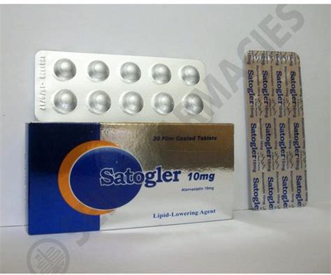 سعر دواء satogler 10mg 30 f.c. tabs.