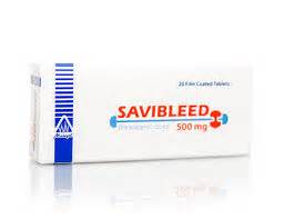 سعر دواء savibleed 500mg/5ml 5 amp.