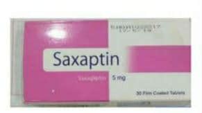 سعر دواء saxaptin 5 mg 30 f.c. tablets