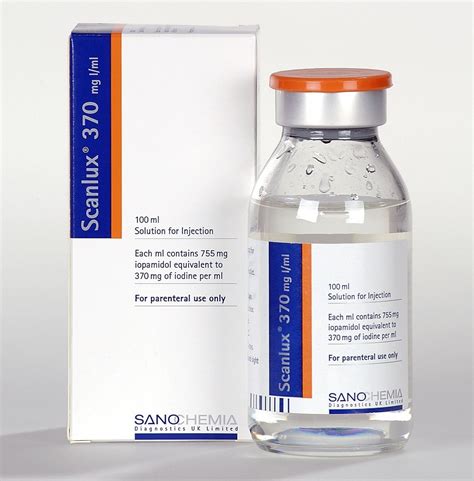 سعر دواء scanlux 370mg i/ml (50ml) 10 vial