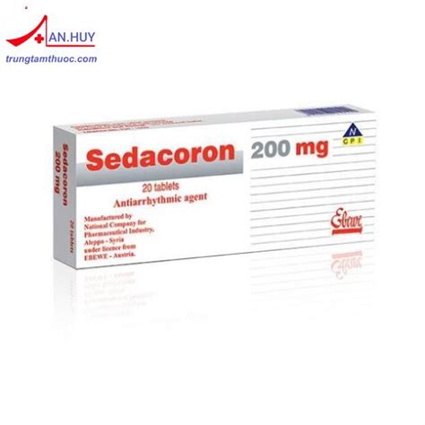 سعر دواء sedacoron 200mg 20 tab.