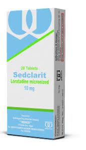 سعر دواء sedclarit 10mg 20 tab.