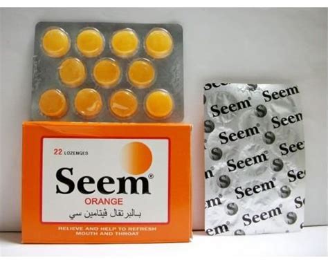 seem 22 lozenges