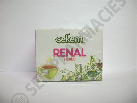 سعر دواء sekem renal herbs 15 filter bags