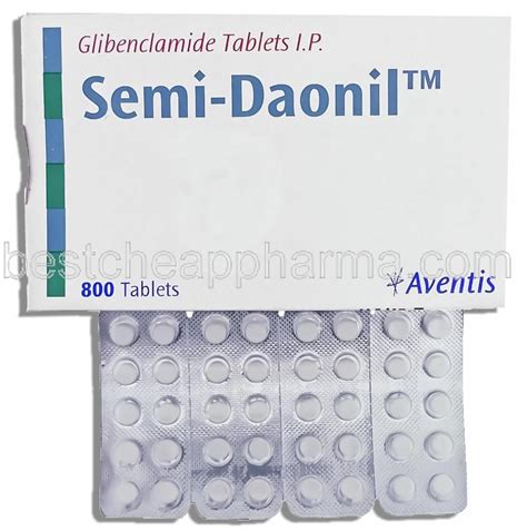 سعر دواء semi-daonil 2.5mg 20 tab. (n/a)