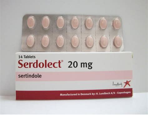 سعر دواء serdolect 20mg 14 f.c. tab.