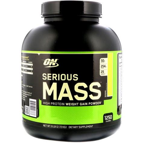 serious mass weight gain protein 2.72 kg