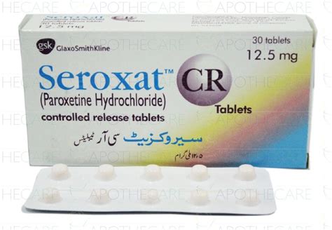 سعر دواء seroxat cr 12.5mg 30 f.c. tab